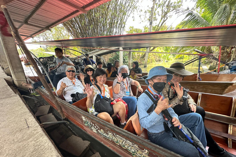 Bangkok: Iconic Floating Markets and Train Market Tour