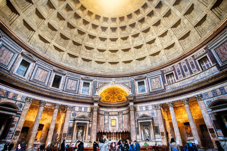 Pantheon selfguided tour with interactive Audio App