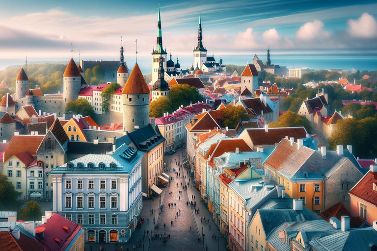 Tallinn: Audio Self Tour Guide with 10 Sightseeing Points