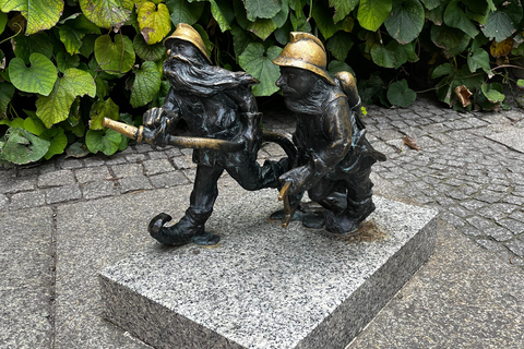 Tour di 1,5 ore in minibus elettrico tra i nani di Wrocław e le sue attrazioni1 ora: Città Vecchia, Università, Mercato, Isola della Cattedrale