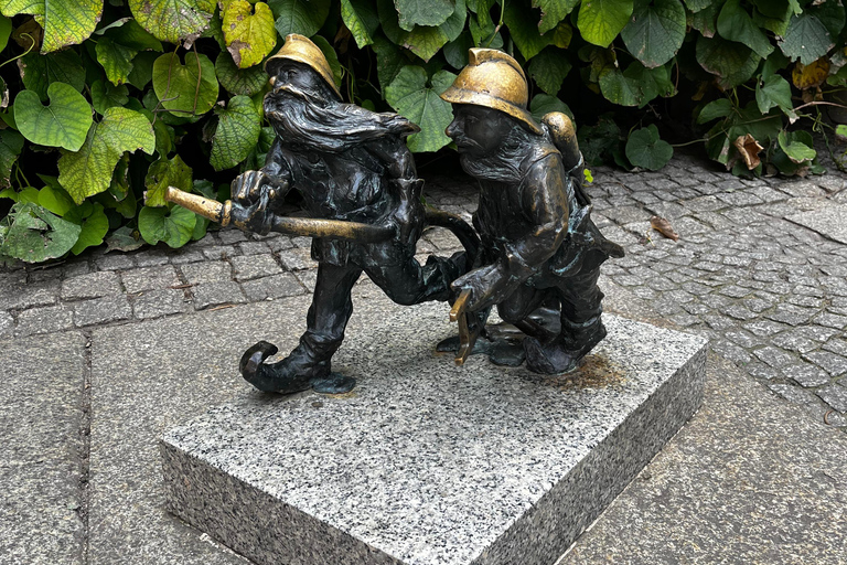 Tour di 1,5 ore in minibus elettrico tra i nani di Wrocław e le sue attrazioni1 ora: Città Vecchia, Università, Mercato, Isola della Cattedrale