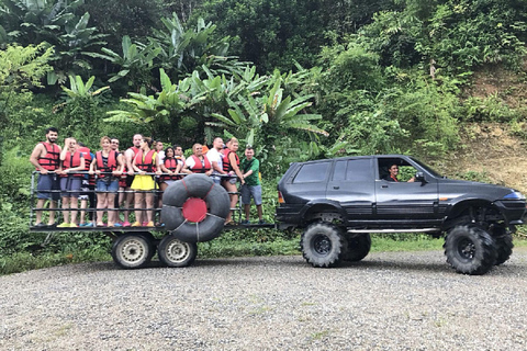 Phuket: Kapong Tubing, Waterfall, and Jungle Tour with Lunch