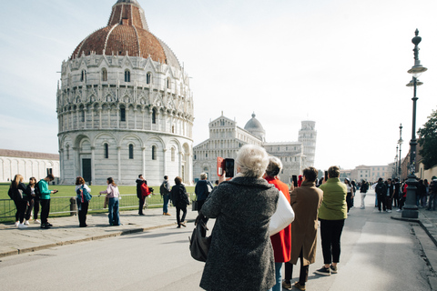 Florenz: Pisa Morning Tour mit optionalem schiefen TurmPrivate Tour in Englisch oder Italienisch ohne Schiefen Turm