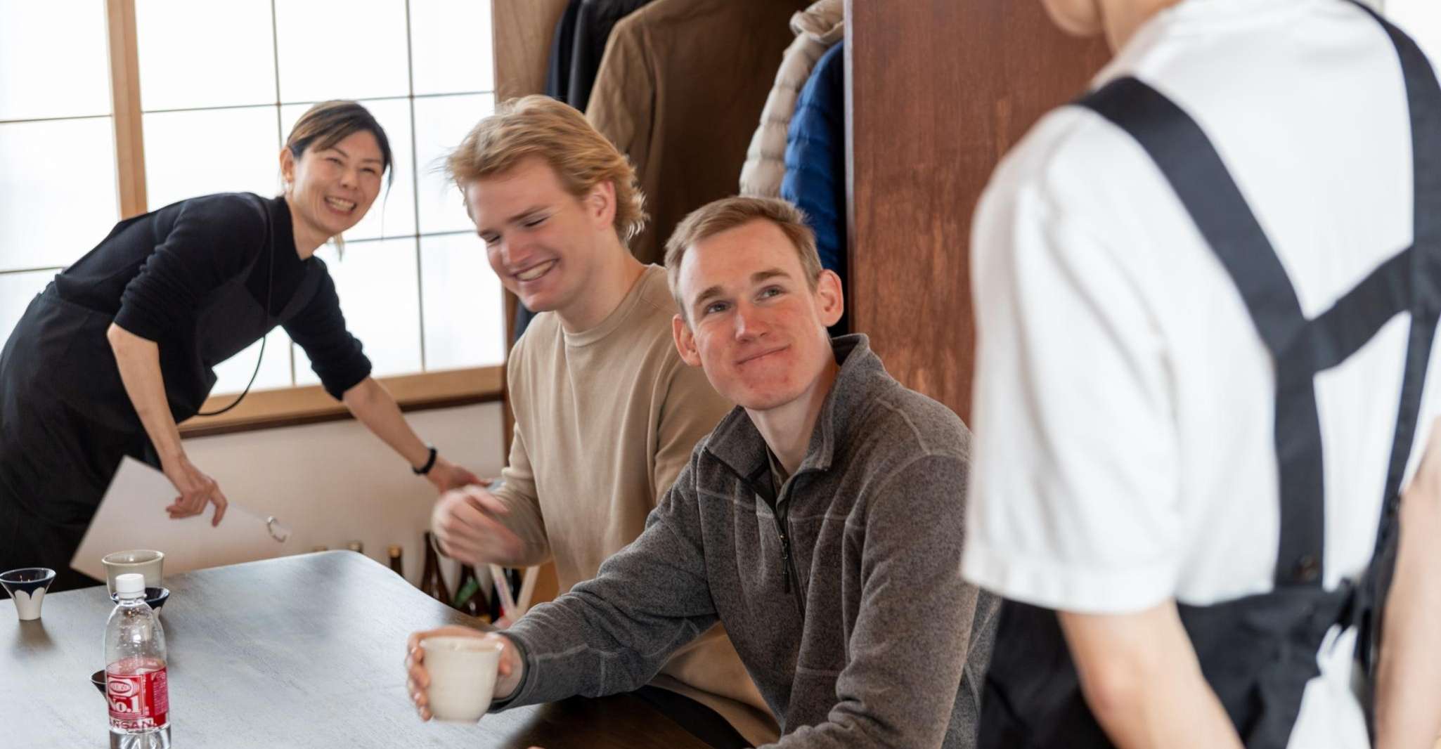 Tokyo: Sushi and Ramen Cooking Class with Sake Pairing Set photo 15