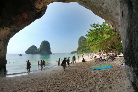 Krabi: 4 wyspy i wycieczka łodzią motorową na plażę Thale Waek