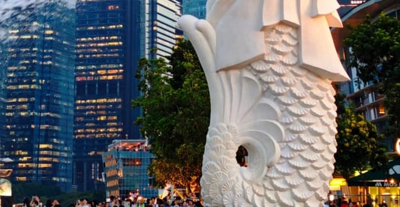 Singapore: City Highlights and Night Safari Tour with Pickup
