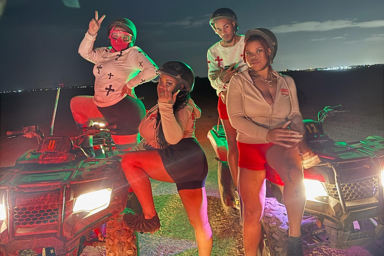 Splendora: 45-Minute Night ATV Tour with Photos Included