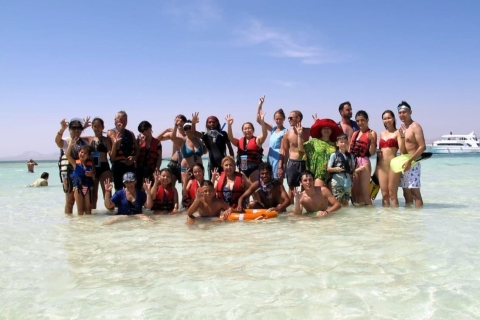 Excursion en bateau sur l'île blanche et dans le parc national de Ras Mohamed
