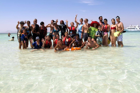 Passeio de barco pela Ilha Branca e pelo Parque Nacional Ras Mohamed