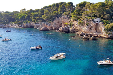 3-Hour Private Boat Cruise: Cap d'Antibes, Théoule, and Lérins Islands