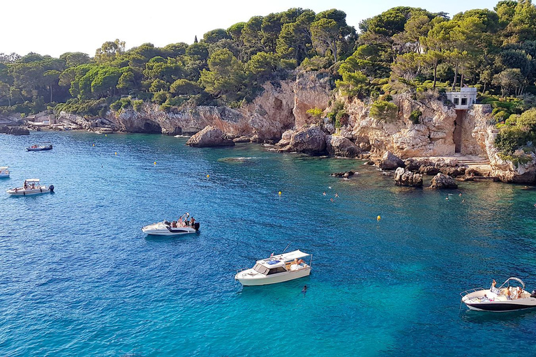 3-Hour Private Boat Cruise: Cap d'Antibes, Théoule, and Lérins Islands