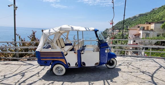 Romantische Tuk Tuk Tour mit Weinverkostung in den Amalfitanischen Hügeln