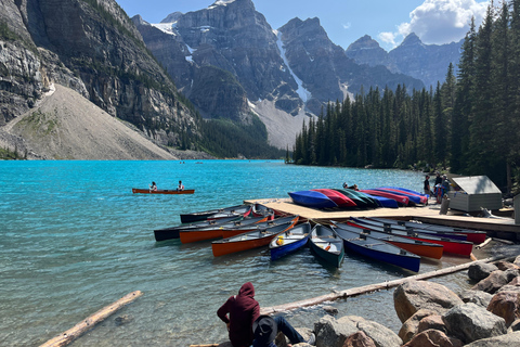 Banff: Lake Louise and Moraine Lake Shuttle Tour Canmore meet up