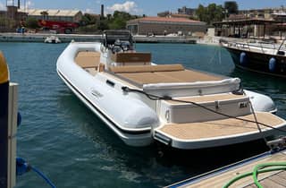 Schlauchboot-Tour Jachthafen Villa Igea – Naturschutzgebiet Capo Gallo