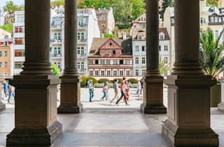 Prag: Karlsbad Tagesausflug mit Wachturm und Standseilbahn