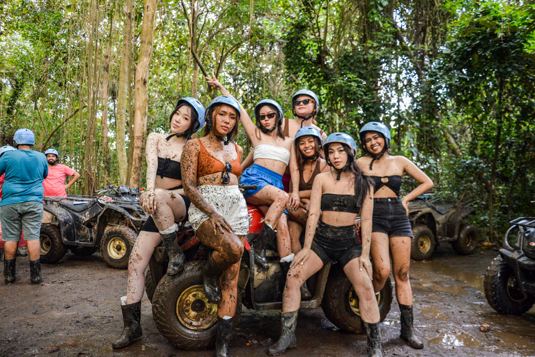 Ubud: excursão guiada de aventura em quadriciclo ATVPasseio de quadriciclo com rafting em águas brancas