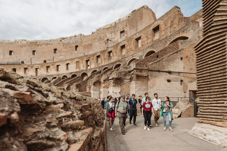 Rome: Colosseum, Roman Forum & Palatine Hill Guided Tour Colosseum, Roman Forum & Palatine Hill Tour in English
