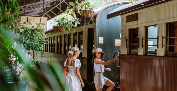 Cairns: Cattana Wetlands, Barron Falls & Kuranda Railway