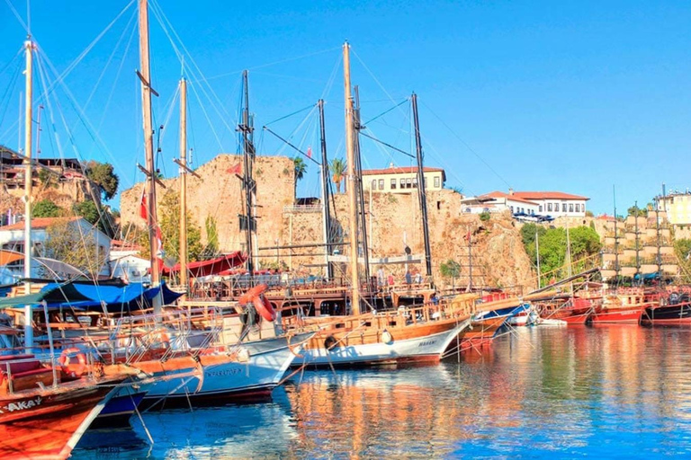 Side: Antalya Old City Tour w/ Waterfall, Boat Trip & Lunch Antalya Old City Tour with Lunch (Boat Trip Extra)