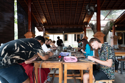 Ubud: 2-Hour Make Your Own Silver Jewellery Class