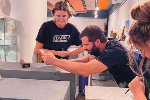 Marmorschnitz-Workshop: Erschaffe dein eigenes Symbol der Stärke