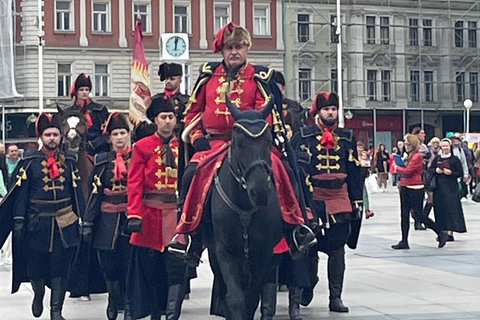 Sautez dans la ville de Zagreb : Visite à pied avec funiculaire