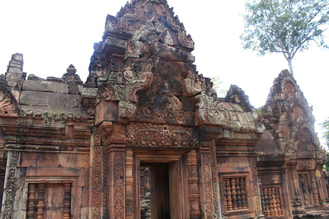 Private Banteay Srei und 4 Geführte TourPrivater Geländewagen