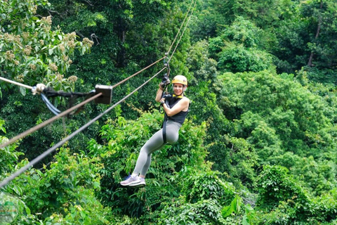 Jakarta/Bogor: Zipline Adventure, ATV, Waterfall & Transfer