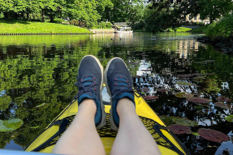 Riga: Kayaking Adventure, Self-Guided Tours w/ Digital Map Riga: Kayaking Adventure, Self-Guided Tour w/ Digital Map