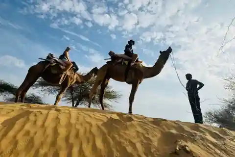 Safari a cammello a Jodhpur con cibo tradizionale con Sumer