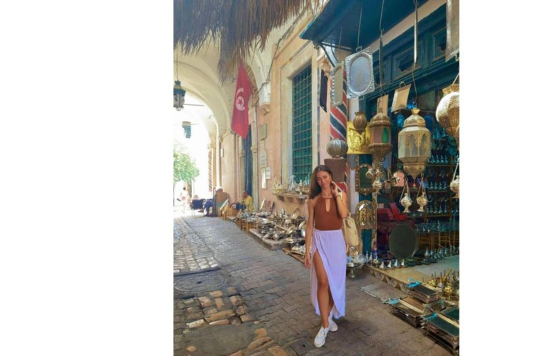 Leuke privétour: Tunis Medina, Blauwe Sidi Bou Said, CarthagoPick Up Stad : Mahdia