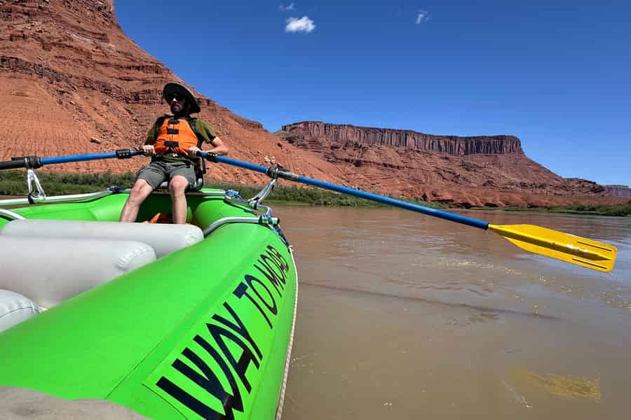 Moab: Ganztägiges Rafting-Abenteuer auf dem Colorado River. Foto: GetYourGuide
