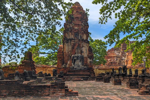 Pattaya: Dagsutflykt till Ayutthaya med privat Longtail Tour