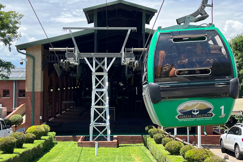 Johannesburg : Téléphérique et croisière en bateau pour le déjeuner, visite d&#039;une demi-journéeForfait d&#039;une demi-journée pour le téléphérique de Johannesburg et une crois