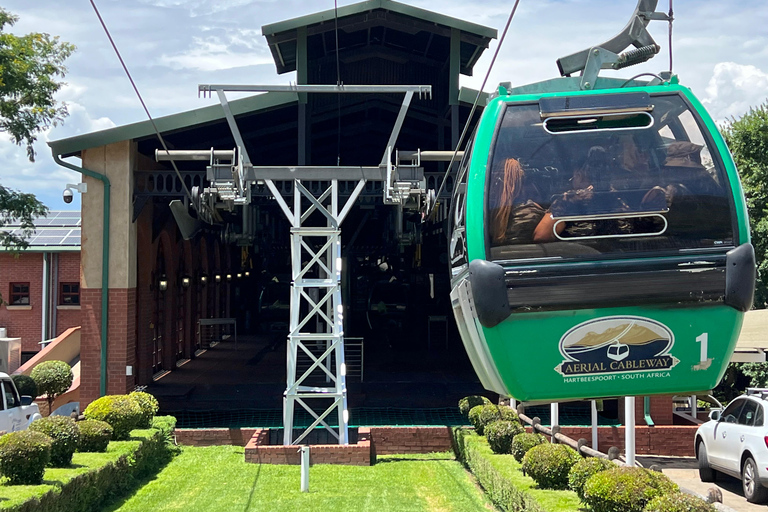 Johannesburg : Téléphérique et croisière en bateau pour le déjeuner, visite d&#039;une demi-journéeForfait d&#039;une demi-journée pour le téléphérique de Johannesburg et une crois