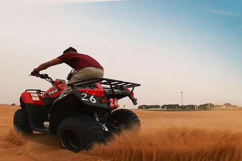 Dubai: Avventura in Quad o Dune Buggy ed extra opzionaliQuad Biking Dubai 30 minuti