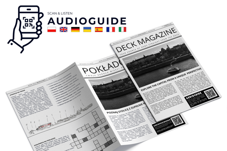 Warsaw: Vistula River Cruise with Audioguide