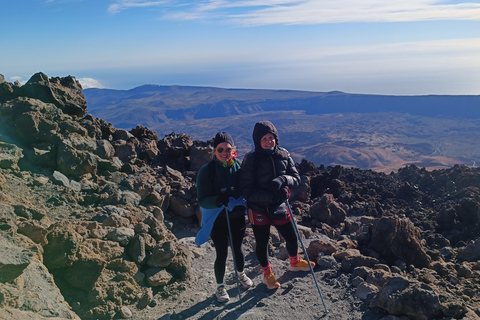 Hiking Summit of Teide by night for a sunrise and a Shadow Climbing Summit of Teide by night for a sunrise and a Shadow