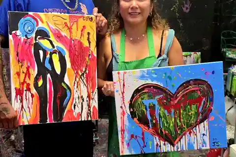 Florida: Splatter Paint Session
