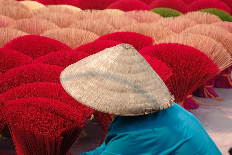 河内：Cu Da 酱油村或帽子和香料村Afternoon: Hat Village &amp; Incense Village - Best -SMALL GROUP