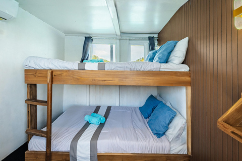 Dormitory style in Local wooden Boat Komodo Liveaboard 3D2N