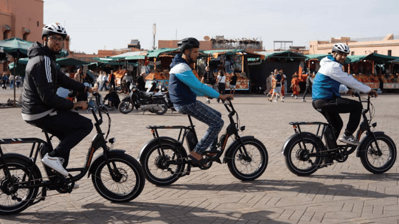 Marrakech : visite culinaire à vélo électrique avec dégustations - excursion