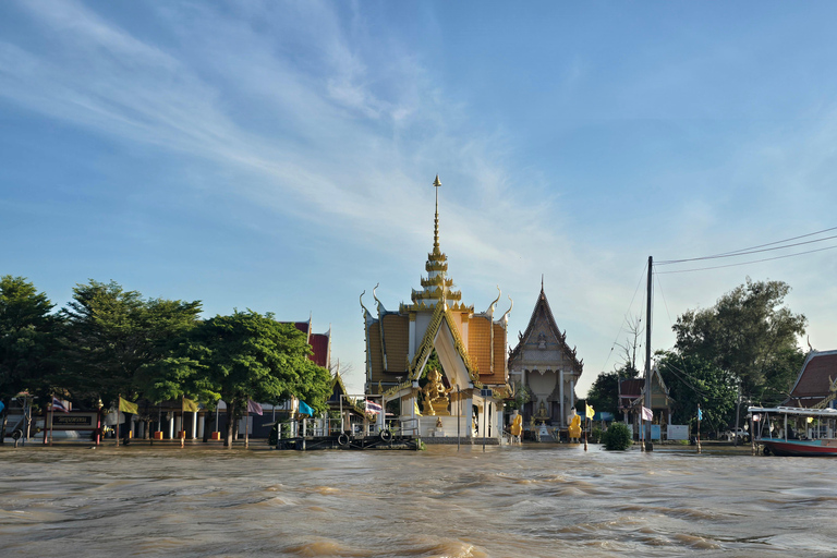 Ayutthaya Island Boat Experience with 3 Temple Stops