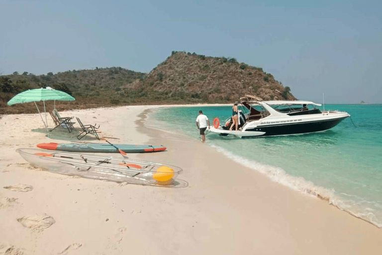 Pattaya: Private Speedboat Island Hopping with Lunch Half day trip