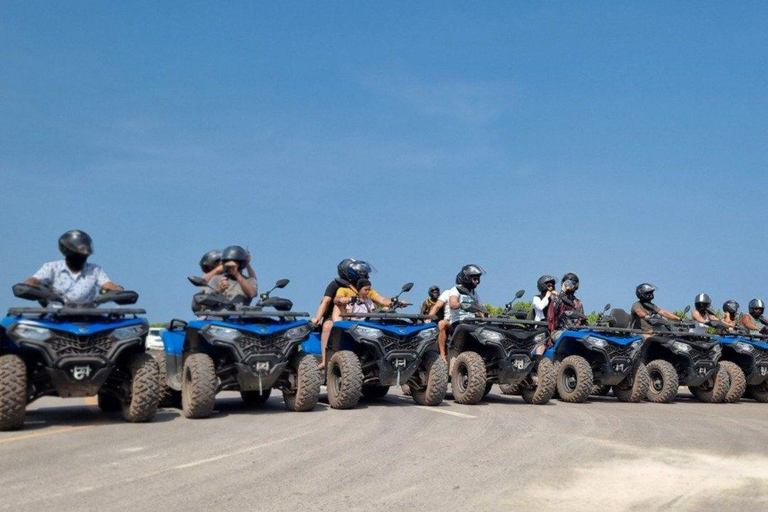 ZANZIBAR; Quad Bike Adventure Tour Around Local Village