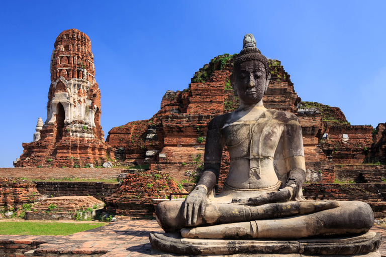 From Bangkok: Ayutthaya Must-Visit Temples with Café Private Day Tour