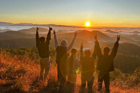 Dalat: Cloud Chasing packaged hike - Sunrise Pickup Included Group Packaged Tour - Free photo & video taken by tour guide