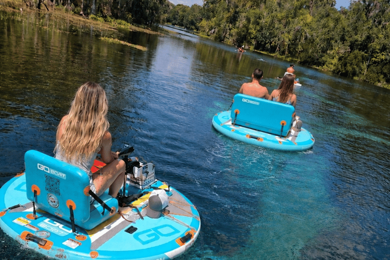 Silver Springs: Silver River GoBoat Rental GoBoat Single Two Hour Rental