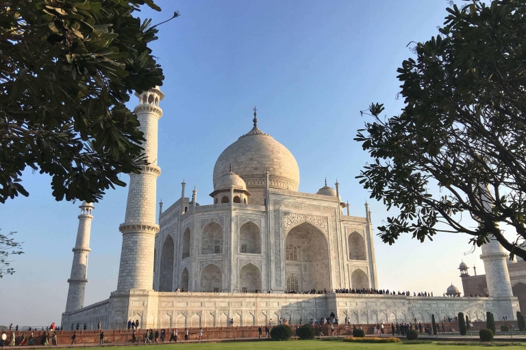 Jednodniowa wycieczka bez kolejki do Taj Mahal i fortu AgraWycieczka wyłącznie z samochodem i przewodnikiem