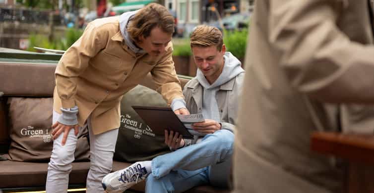 Amsterdam: Covered Heated Canal Cruise with Bitterballen photo 2